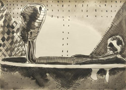 Jarek Piotrowski - Argonaut - Ink on paper - 21cm × 29.5cm
