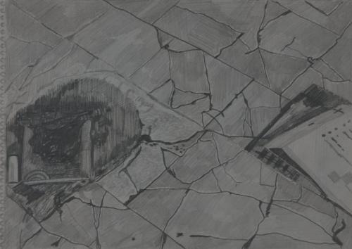 Jarek Piotrowski - Wick Woods - Pencil on paper - 14.8cm × 21cm