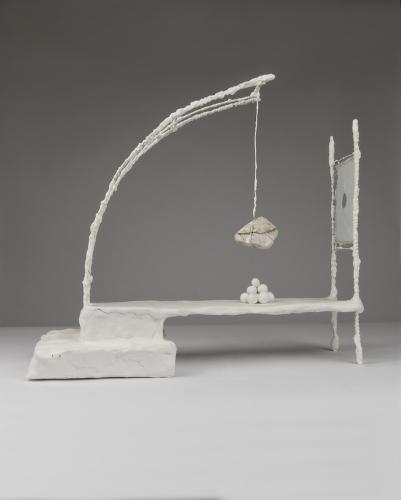 Jarek Piotrowski - Ovid's Cupboard - Steel, stone, clay and lacquer - 32cm × 13cm × 38cm