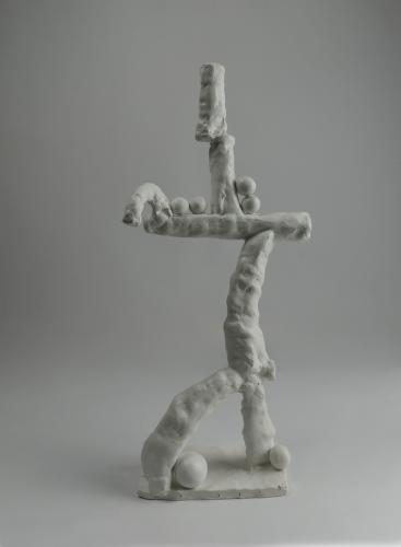 Jarek Piotrowski - Parameters - Bamboo, steel and clay - 38cm × 13cm× 8cm