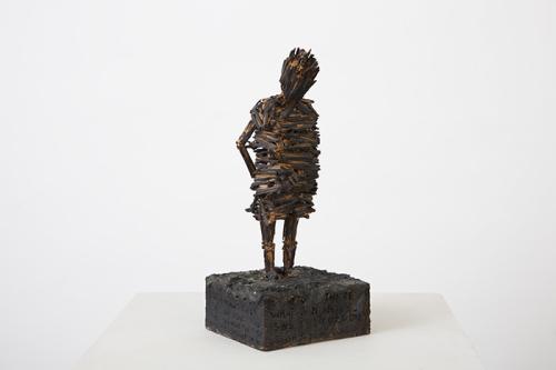 Jarek Piotrowski - Age of Wood - Burnt wood - 32cm x 14cm x 13cm