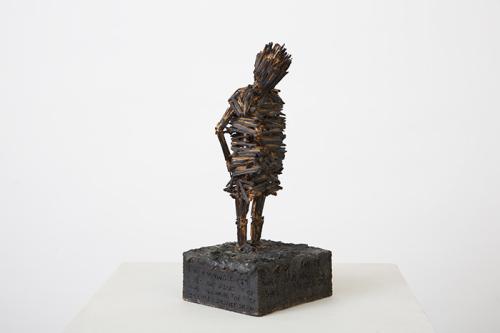 Jarek Piotrowski - Age of Wood - Burnt wood - 32cm x 14cm x 13cm