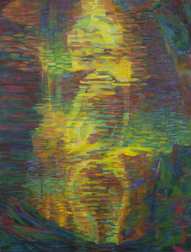 Jarek Piotrowski - Idiot - Oil on canvas - 120 x 92cm